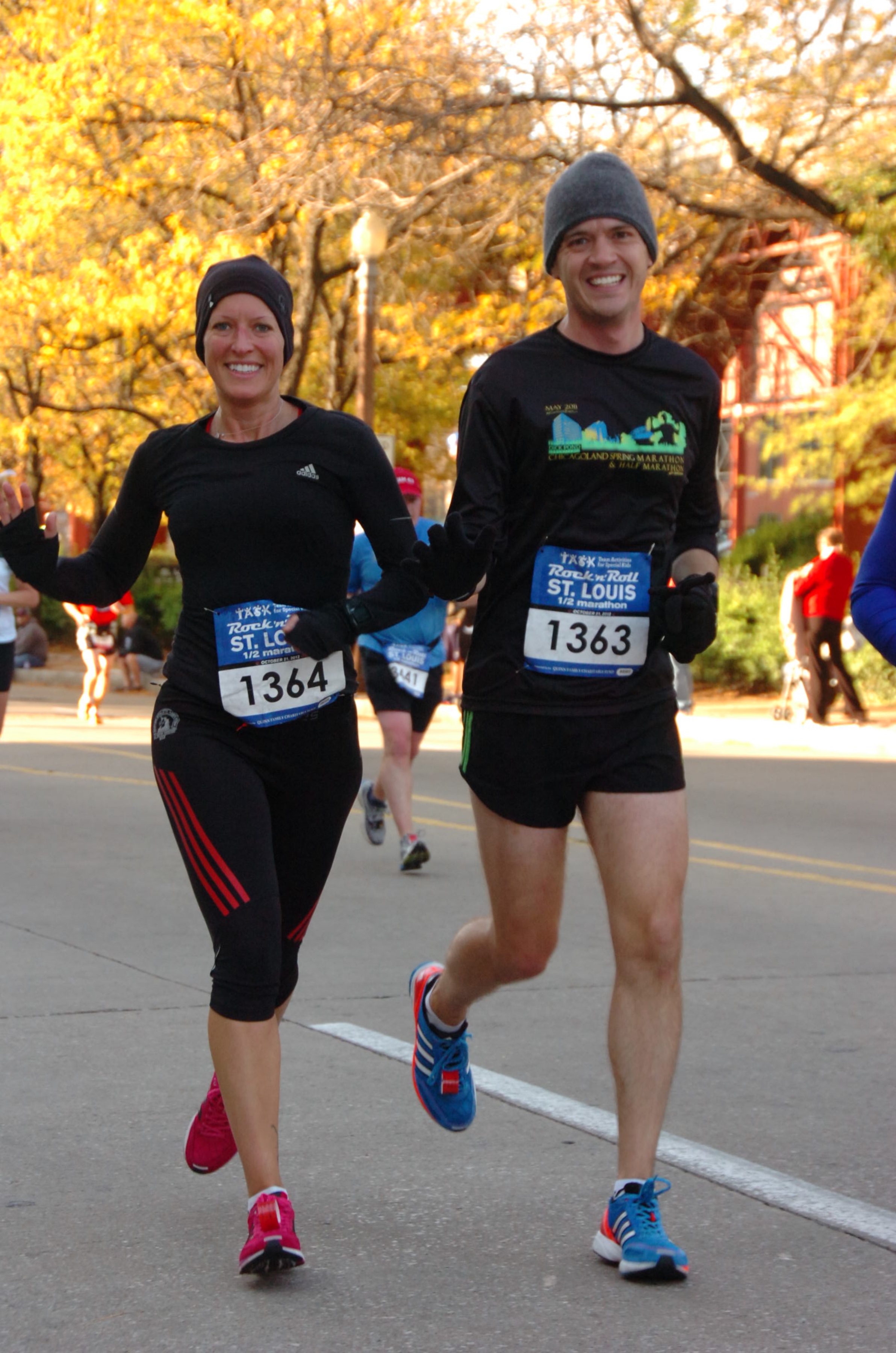 2012 – Rock and Roll St. Louis Half Marathon – 1:50:11 – Chase:Every:Second